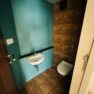 Bathroom in 1 BHK Apartment at Lodha Quality Home Tower 5, Saket Complex – for Rent