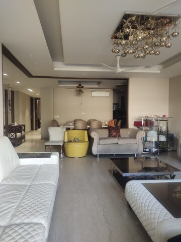 Living Room in 4 BHK Builder Floor at East Of Kailash – for Rent