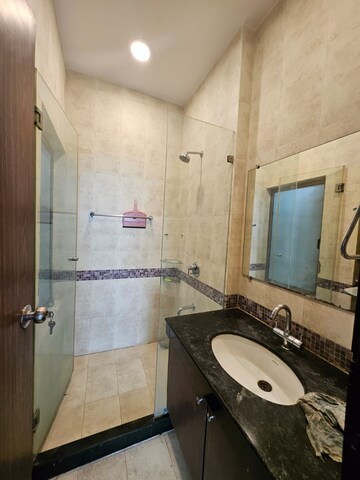 Bathroom in 2.5 BHK Apartment at Oberoi Realty Splendor, Jogeshwari East – for Rent