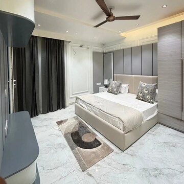 Master Bedroom in 4 BHK Apartment at Mahavir Enclave 1 – for Sale