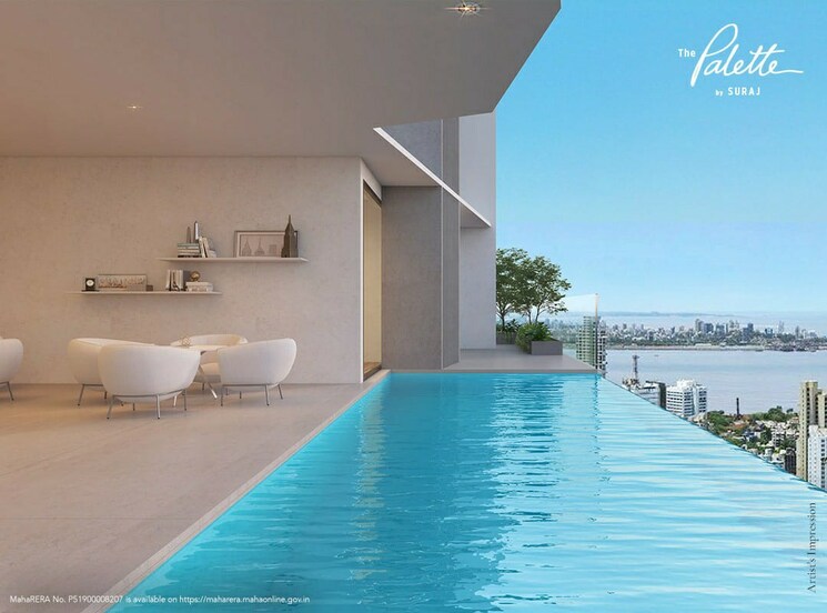 Swimming Pool, suraj-palette 2 Bedroom 905 Sq.Ft. Apartment In Dadar West Mumbai 8120148