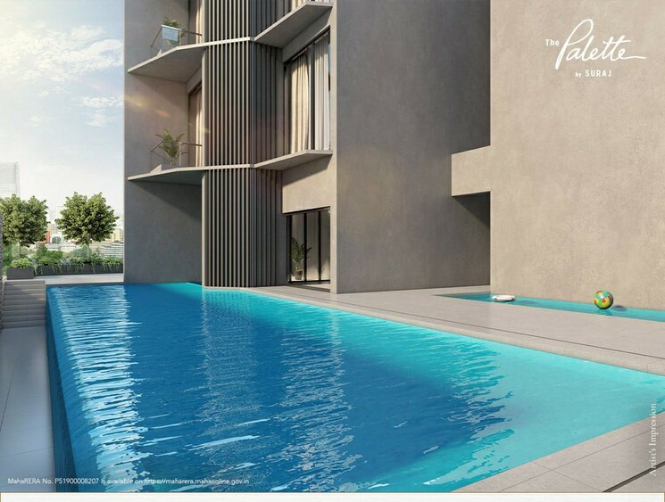 Swimming Pool, suraj-palette 2 Bedroom 905 Sq.Ft. Apartment In Dadar West Mumbai 8120148