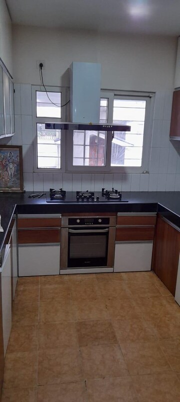 Kitchen in 4 BHK Apartment at Gera GreensVille SkyVillas, Kharadi – for Rent