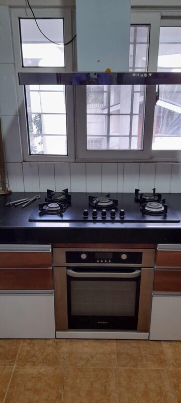 Kitchen in 4 BHK Apartment at Gera GreensVille SkyVillas, Kharadi – for Rent