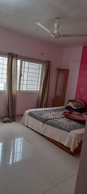 Bedroom in 4 BHK Apartment at Gera GreensVille SkyVillas, Kharadi – for Rent