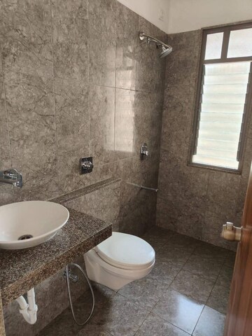 Bathroom in 2 BHK Apartment at Dhanori – for Rent