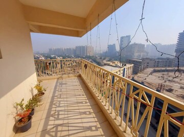 Balcony in 2 BHK Apartment at Gaur City 7th Avenue, Sector 4, Greater Noida – for Rent