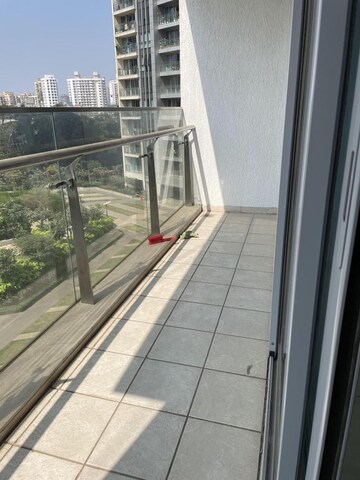 Balcony in 6 BHK Apartment at Oberoi Realty Esquire, Goregaon East – for Rent