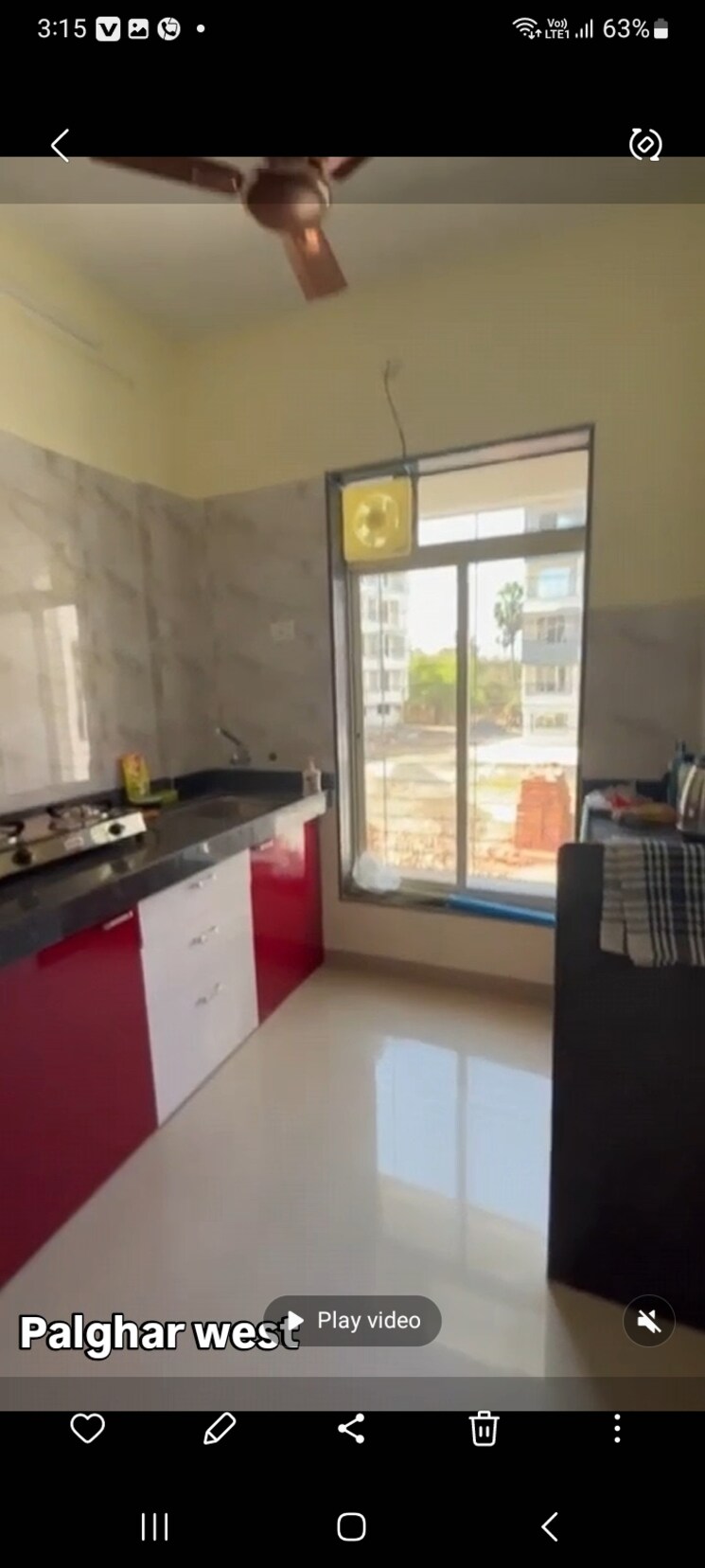 Kitchen, shree-krishna-nirvana-eco-homes 1 Bedroom 424 Sq.Ft. Apartment In Palghar Palghar 8120464