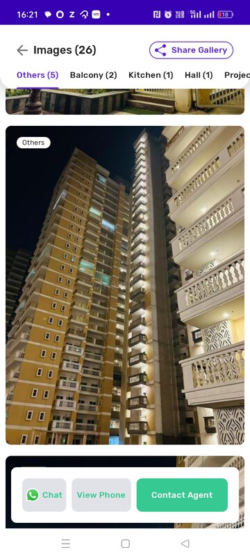 3 BHK Apartment – Exterior View View at Migsun Vilaasa, Eta Ii Greater Noida - for Sale