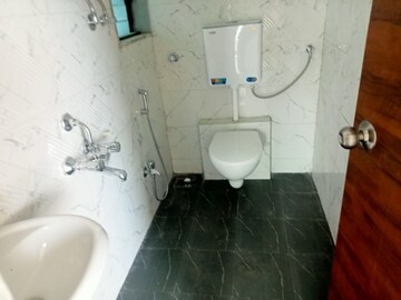 Bathroom in 1 BHK Apartment at Shree Ostwal Horizon, Mira Road – for Rent