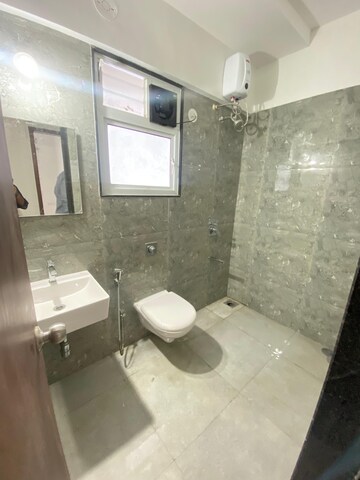 Bathroom in 3 BHK Apartment at VTP Leonara, Mahalunge – for Rent