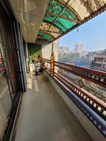 Balcony in 3 BHK Apartment at Appaji Dham Apartment, Kalyan West – for Sale