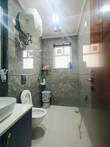 Bathroom in 4 BHK Apartment at DLF The Summit, Dlf Phase V – for Rent