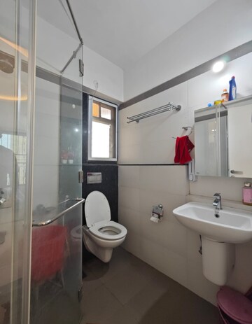Bathroom in 2 BHK Apartment at Thane West – for Rent