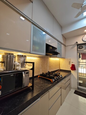Kitchen in 2 BHK Apartment at Thane West – for Rent