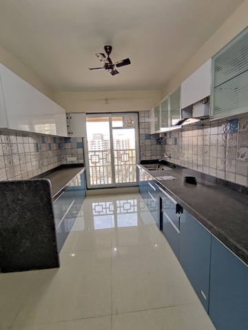 Staircase in 4 BHK Apartment at Paradise Lifespaces Sai World City, New Panvel – for Rent