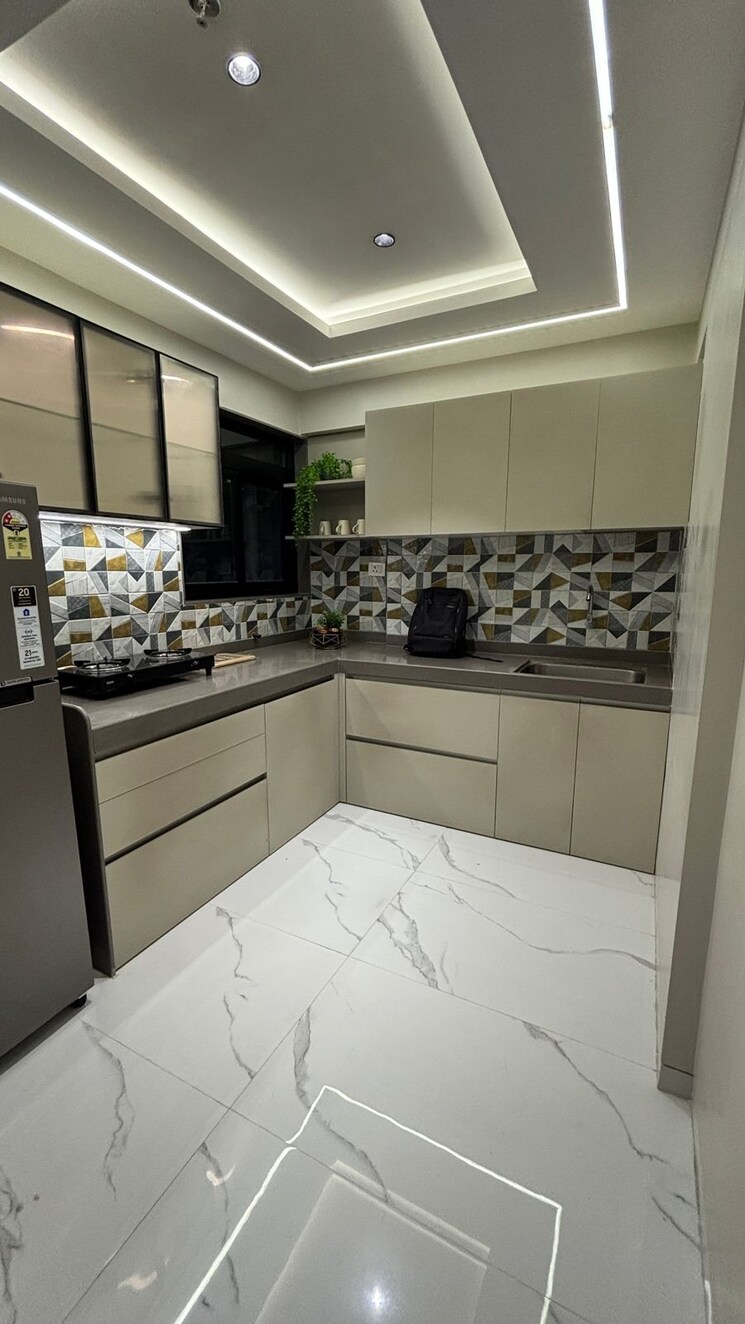 Kitchen, mount-casa 3 Bedroom 922 Sq.Ft. Apartment In Uthalsar Thane 8120549