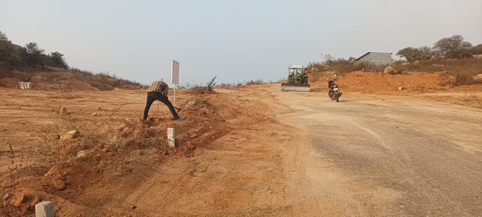 Plot For Sale in At Vikarabad Location Man