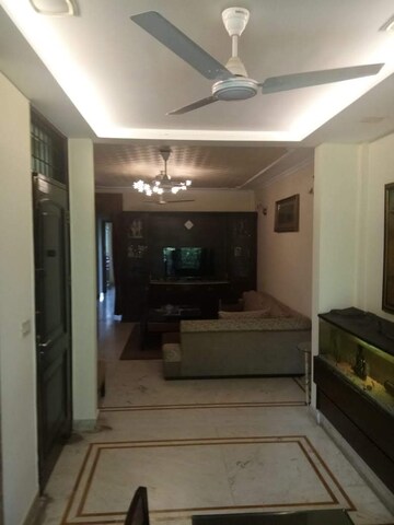 Living Room in 3 BHK Builder Floor at Nizamuddin – for Rent