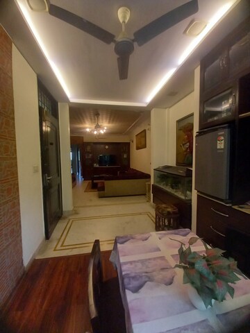 Living Room in 3 BHK Builder Floor at Nizamuddin – for Rent
