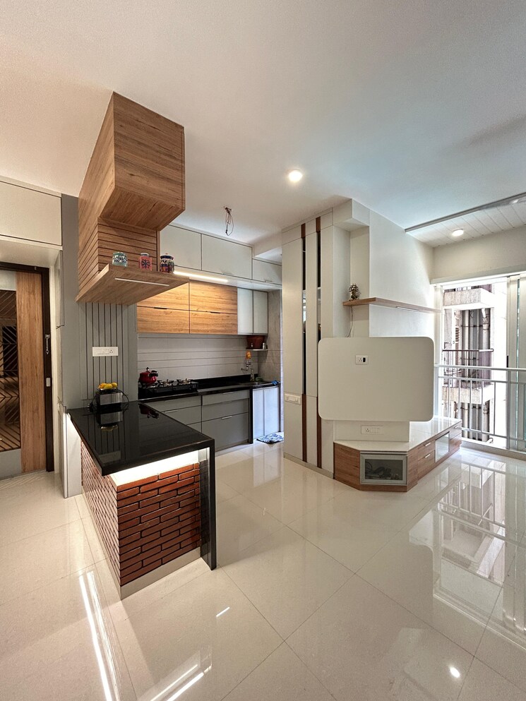 Living Room, marathon-nexzone-atlas-1 2 Bedroom 627 Sq.Ft. Apartment In New Panvel Navi Mumbai 8120584