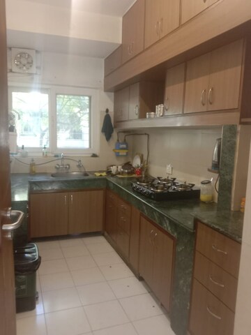 Kitchen in 3 BHK Apartment at Vasant Kunj – for Rent