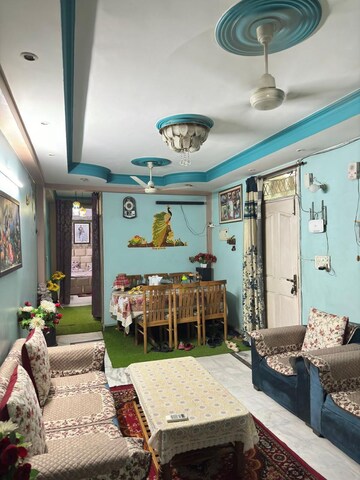 Living Room in 3 BHK Builder Floor at Panchsheel Vihar – for Rent
