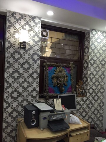 Living Room in 3 BHK Builder Floor at Panchsheel Vihar – for Rent