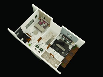 Floor Plan in 2 BHK Villa at Masma – for Sale