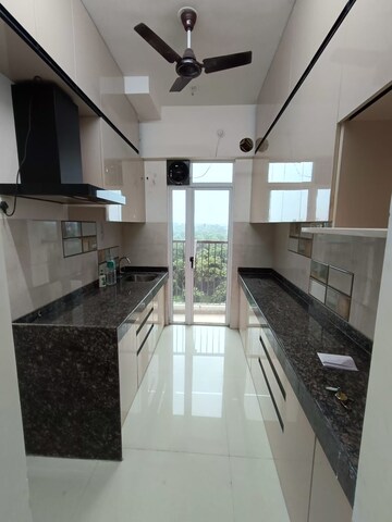 Kitchen in 2 BHK Apartment at Marathon Nexzone Vega 1, New Panvel – for Rent