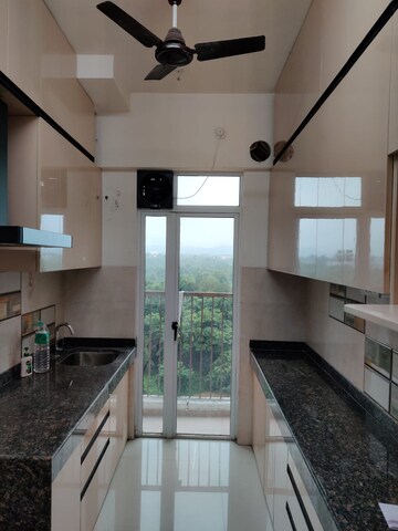 Kitchen in 2 BHK Apartment at Marathon Nexzone Vega 1, New Panvel – for Rent