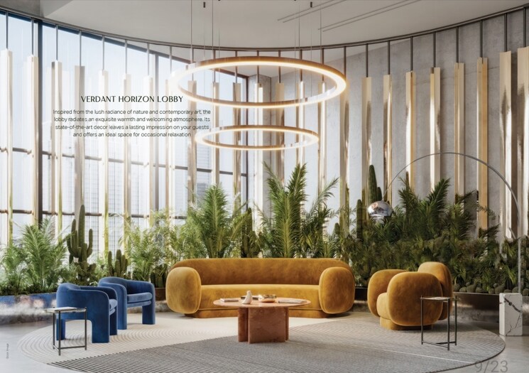 Living Room, micl-aaradhya-highpark-project-2-of-phase-1 3 Bedroom 846 Sq.Ft. Apartment In Dahisar East Mumbai 8120639