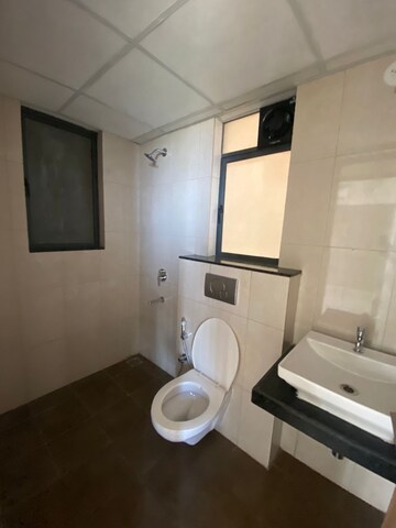 Bathroom in 1 BHK Apartment at Godrej City, Poyanje – for Rent