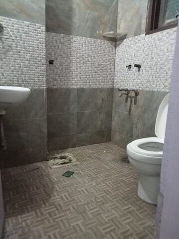 Bathroom in 1 RK Builder Floor at Saket – for Rent