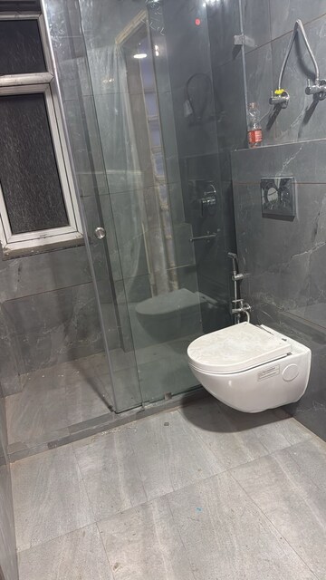 Bathroom in 3 BHK Builder Floor at Nizamuddin – for Rent