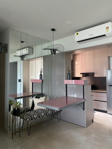 Room in 1 BHK Apartment at Aurum Q Residences, Ghansoli – for Rent