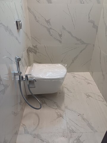 Bathroom in 1 BHK Apartment at Aurum Q Residences, Ghansoli – for Rent
