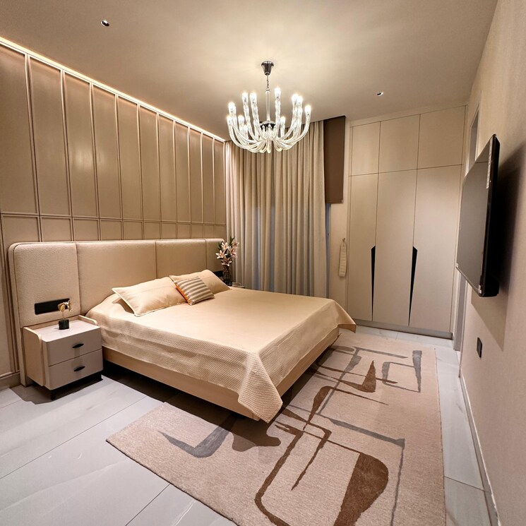 Living Room, pavitra-luxury-residences 3 Bedroom 1855 Sq.Ft. Apartment In High Ground Zirakpur 8120702