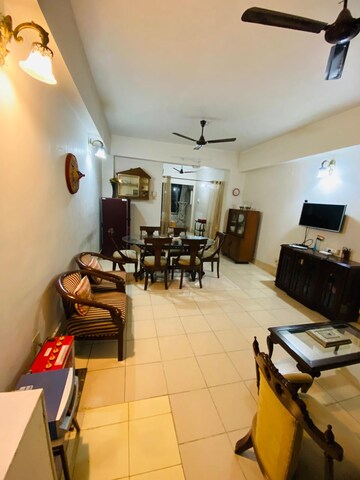 Living Room in 3 BHK Apartment at Uzan Bazar – for Rent
