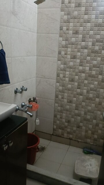 Bathroom in 3 BHK Builder Floor at Kailash Hills – for Rent