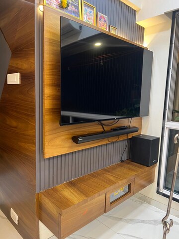 Living Room in 2 BHK Apartment at Raheja Gardens Fantasia, Thane West – for Sale