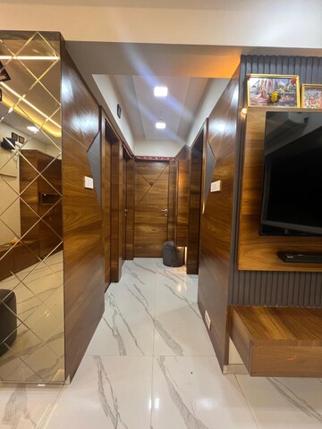 Living Room in 2 BHK Apartment at Raheja Gardens Fantasia, Thane West – for Sale