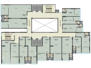 Floor Plan in  Office Space at Crystal Palladian 207, Ghatkopar West – for Sale