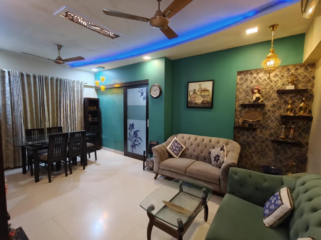 3 BHK + Study Room,Extra Room 950 Sq.Ft. Apartment in Lodha Splendora River View