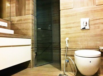 Bathroom in 4 BHK Builder Floor at Panchsheel Park – for Rent