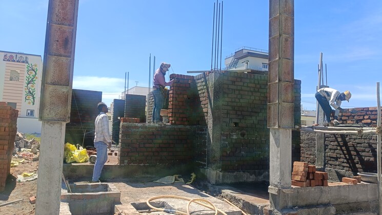 Exterior View, bathlapalli 2 Bedroom 1000 Sq.Ft. Independent House In Bathlapalli Hosur 8120814