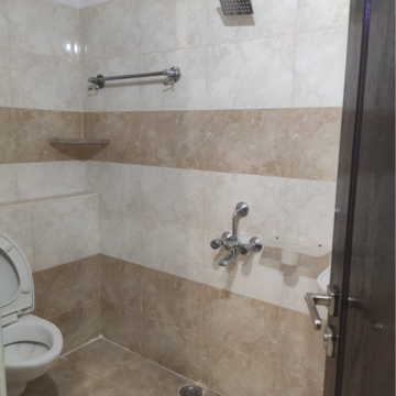 Bathroom in 2 BHK Builder Floor at Kondapur – for Rent
