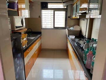 Kitchen in 2 BHK Apartment at Lodha Splendora Platino, Ghodbunder Road – for Rent