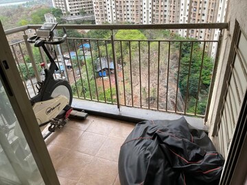 Balcony in 2 BHK Apartment at Lodha Splendora Platino, Ghodbunder Road – for Rent